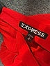 Express 100% Polyester Red Cocktail Dress Size S - photo 7