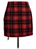 Ann Taylor LOFT Plaid Red Casual Skirt Size 6 Petite - photo 2