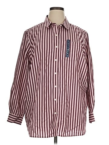 Lands' End Long Sleeve Button-Down Shirt (view 1)