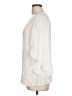 Milly Ivory 3/4 Sleeve Blouse Size 10 - photo 5