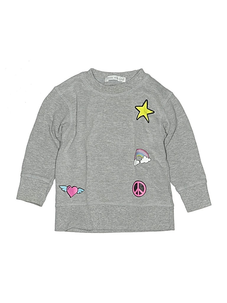 Pre-owned Assorted Brands Kids' Sweatshirt In Silver