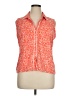 IZOD Orange Sleeveless T-Shirt Size XL - photo 1