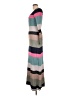 Splendid Stripes Gray Casual Dress Size L - photo 5