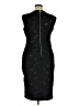 Calvin Klein Floral Black Cocktail Dress Size 14 - photo 2
