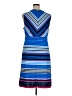 Talbots Stripes Blue Casual Dress Size XL - photo 2