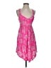 Roxy Paisley Pink Cocktail Dress Size S - photo 1