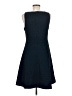Ann Taylor LOFT Solid Blue Casual Dress Size 8 - photo 2