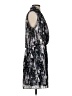 Parker 100% Polyester Print Gray Casual Dress Size S - photo 4