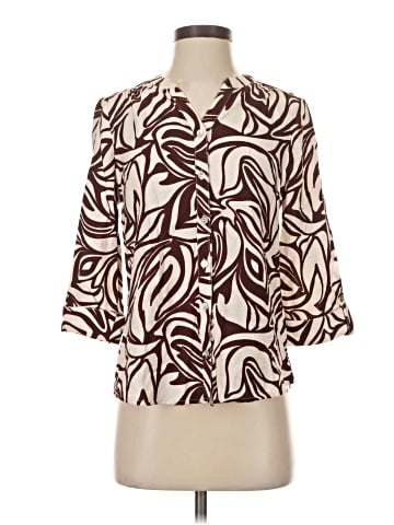 Sara Michelle 3/4 Sleeve Blouse (view 1)