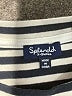 Splendid Stripes Ivory Short Sleeve Turtleneck Size XS - photo 7