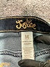 Justice Solid Blue Jeggings Size 14 - photo 3
