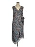 Joie Print Blue Casual Dress Size 1X - photo 1