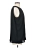 Ann Taylor LOFT Outlet 100% Polyester Black Sleeveless Blouse Size M - photo 4