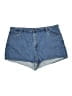 Levi's 100% Cotton Blue Denim Shorts Size 26W - photo 1