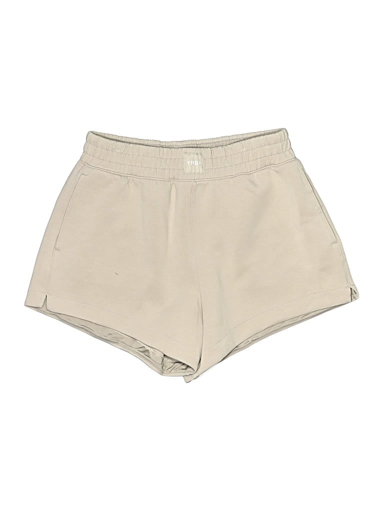 Pre-owned Ypb Khaki Shorts In Ivory