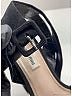 Miu Miu Black Velvet Platform Sandals Size EU 40 1/2 - photo 5