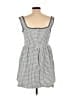 Cider 100% Polyester Houndstooth Gray Casual Dress Size XL - photo 2