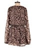 LoveRiche 100% Polyester Animal Print Brown Romper Size S - photo 2