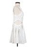 Three Floor White Cocktail Dress Size 2 - photo 4