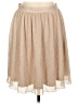 H&M Metallic Tan Casual Skirt Size 12 - photo 1