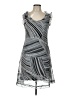 Lapis 100% Polyester Gray Cocktail Dress Size L - photo 1