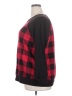Torrid Checkered-gingham Red Pullover Sweater Size 2X Plus (2) - photo 5