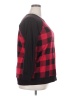 Torrid Checkered-gingham Red Pullover Sweater Size 2X Plus (2) - photo 4