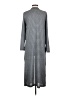 Jaclyn Intimates Gray Cardigan Size S - photo 2