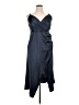 Cider 100% Polyester Blue Cocktail Dress Size 0X - photo 1