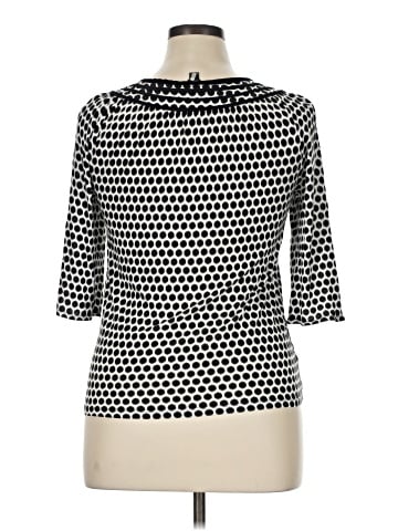 Ann Taylor 3/4 Sleeve T-Shirt (view 2)