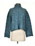 Moth Tweed Teal Turtleneck Sweater Size XS - photo 1