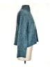 Moth Tweed Teal Turtleneck Sweater Size XS - photo 4