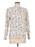 Evan Picone 100% Rayon Ivory Long Sleeve Blouse Size 12 - photo 1