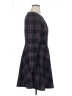 ModCloth Plaid Black Casual Dress Size XL - photo 4