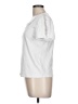 Rafaella 100% Cotton White Short Sleeve Top Size L - photo 5