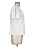 Rafaella 100% Cotton White Short Sleeve Top Size L - photo 4