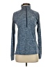 Under Armour 100% Polyester Blue Long Sleeve T-Shirt Size S - photo 1