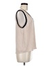 Chelsea28 100% Polyester Ivory Sleeveless Blouse Size M - photo 4