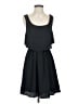 Guess Solid Black Casual Dress Size S - photo 1