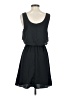 Guess Solid Black Casual Dress Size S - photo 2