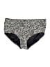 Lands' End Paisley Black Swimsuit Bottoms Size 14 - photo 1
