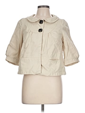 Zara Basic 3/4 Sleeve Button-Down Shirt (view 1)
