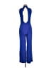 Reiss 100% Polyester Blue Jumpsuit Size 6 - photo 2