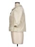 Zara Basic 100% Cotton Ivory 3/4 Sleeve Button-Down Shirt Size L - photo 5