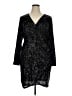 Torrid Stars Black Cocktail Dress Size 1X Plus (1) - photo 1
