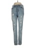 Almost Famous Hearts Blue Jeans Size 1 - photo 1