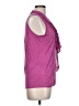 August Silk Pink Sleeveless Blouse Size L - photo 4