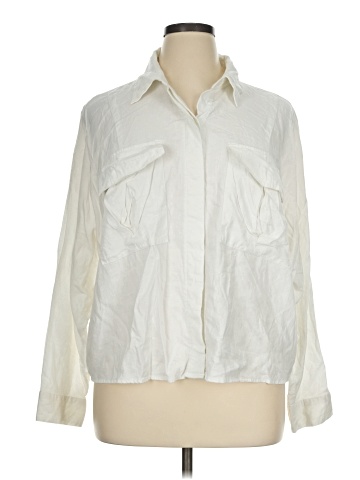 Banana Republic Factory Store Long Sleeve Button-Down Shirt (view 1)