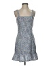 Forever 21 Tweed Blue Cocktail Dress Size S - photo 1