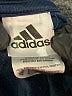 Adidas 100% Polyester Blue Track Jacket Size 6 - photo 3